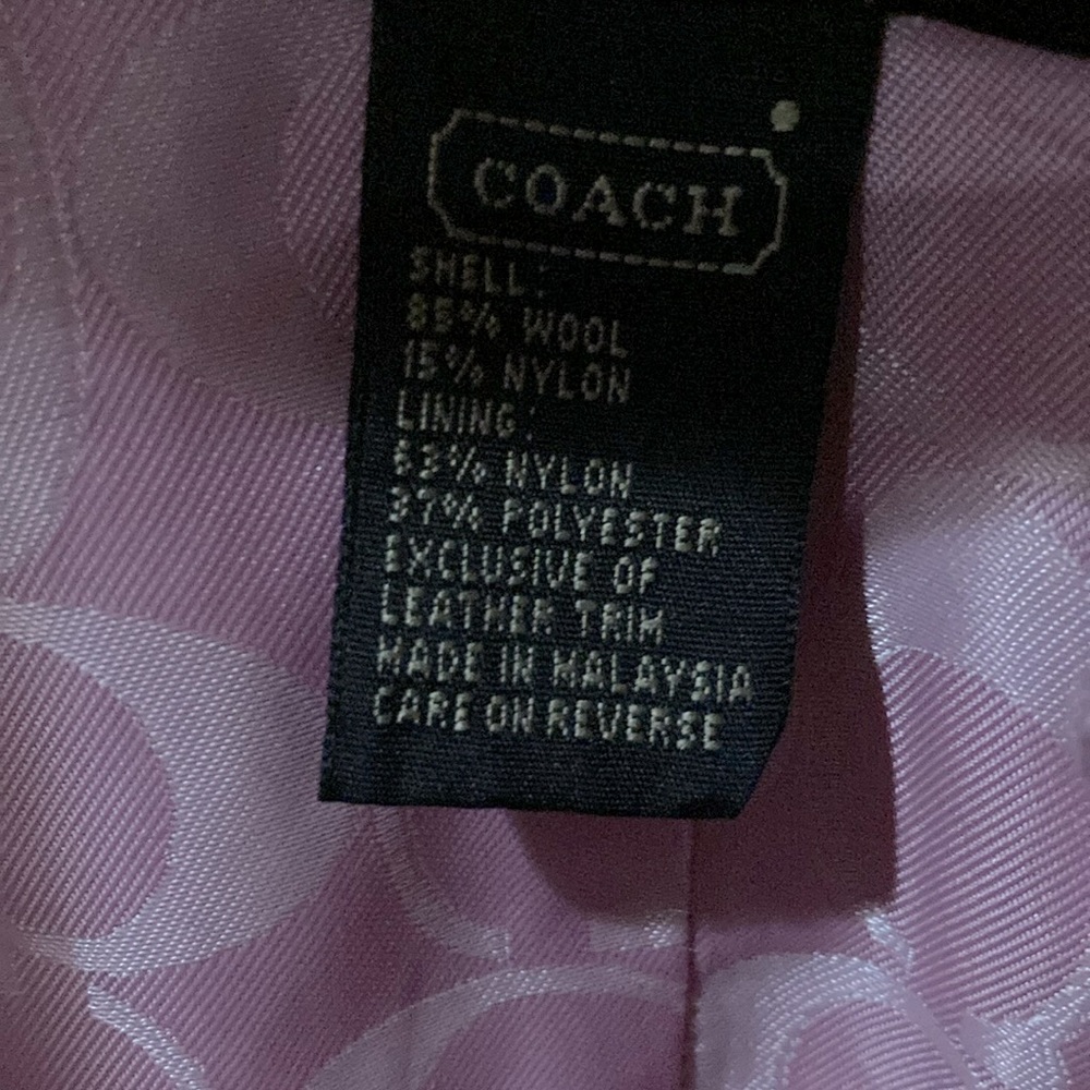Coach woolen women coat 🌸 - Picture 9 of 12